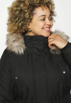 ONLY CARMAKOMA Carirena Coat - Winterjas - Black -ONLY shop a09f184055664d53801ce6ec22340b33