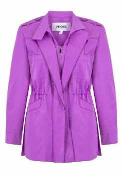 Ipekyol Regular Fit Stand-Up Collar Coat With Accentuated Waist - Parka - Pink 15 Ipekyol Regular Fit Stand-Up Collar Coat With Accentuated Waist - Parka - Pink -ONLY shop a0aea0c04adb466e81c4bb01ae08dd39