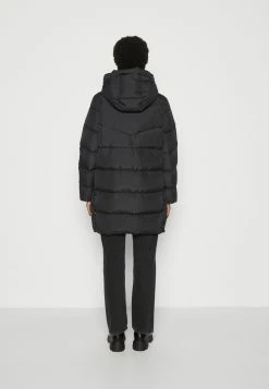 Marc O'Polo DENIM Midi Puffer Coat With Hood Welt Pockets Sideseam Slits - Winterjas - Black 10 Marc O'Polo DENIM Midi Puffer Coat With Hood Welt Pockets Sideseam Slits - Winterjas - Black -ONLY shop a13c30df95ae425c93a6498b5f1abb12
