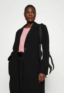 ONLY CARMAKOMA Carnancy Coat - Mantel - Black -ONLY shop a187ab376c7d40deb98d00f34db27861