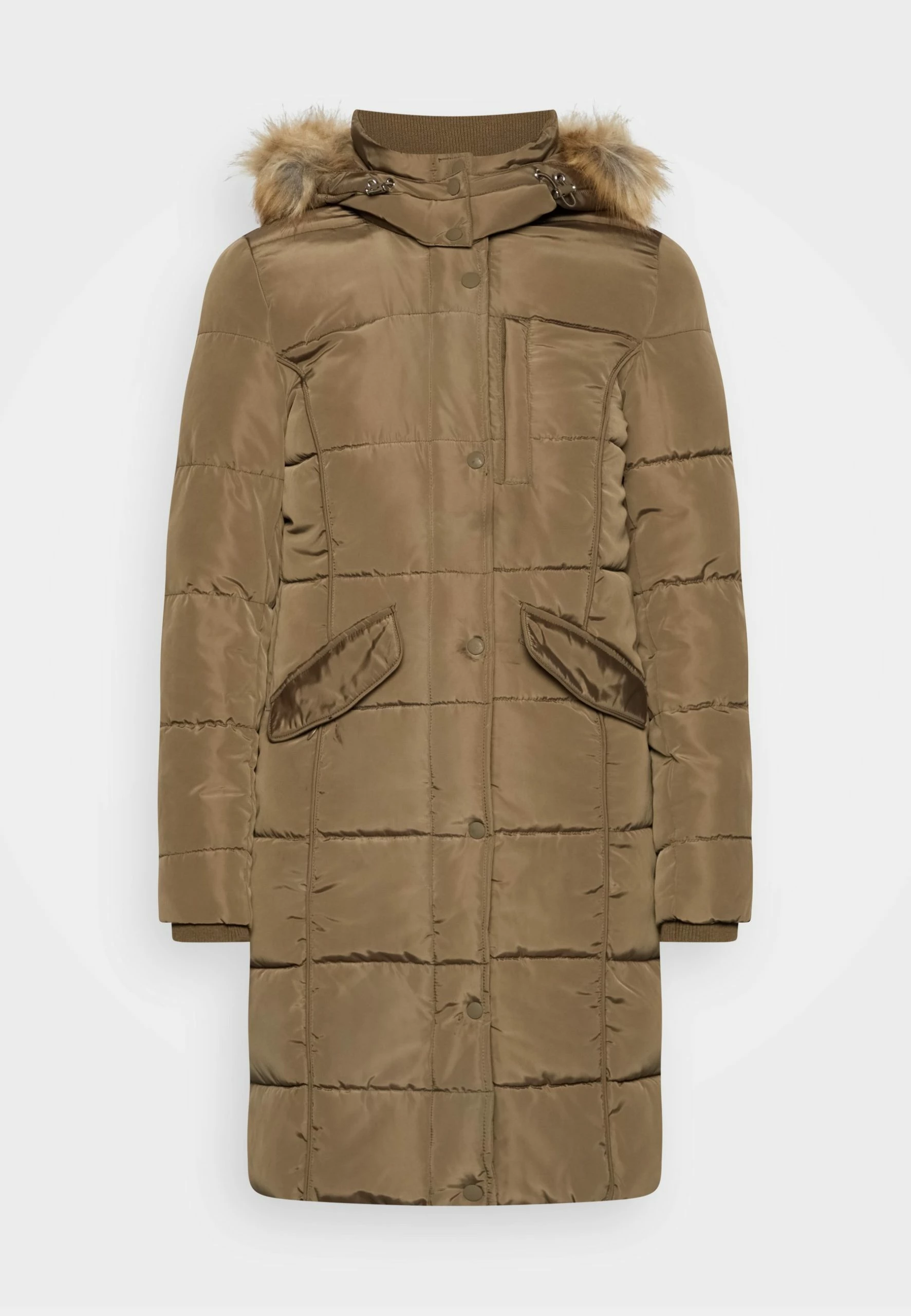 Tom Tailor Signature Puffer Coat - Winterjas - Tarmac Khaki 9 Tom Tailor Signature Puffer Coat - Winterjas - Tarmac Khaki - Afbeelding 7