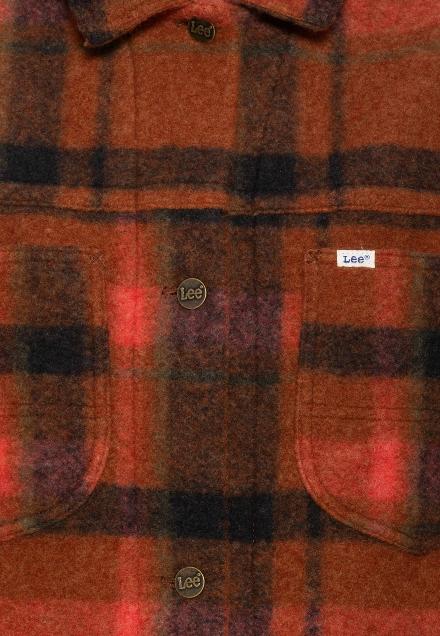 Lee Elongated Chore Coat - Mantel - Russett 5 Lee Elongated Chore Coat - Mantel - Russett - Afbeelding 3