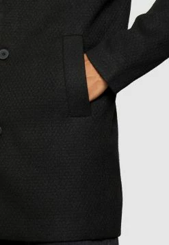 Jack & Jones Jjtoby Coat - Halflange Jas - Black -ONLY shop a5e6491402264b0f8e2f9c61d08ea424