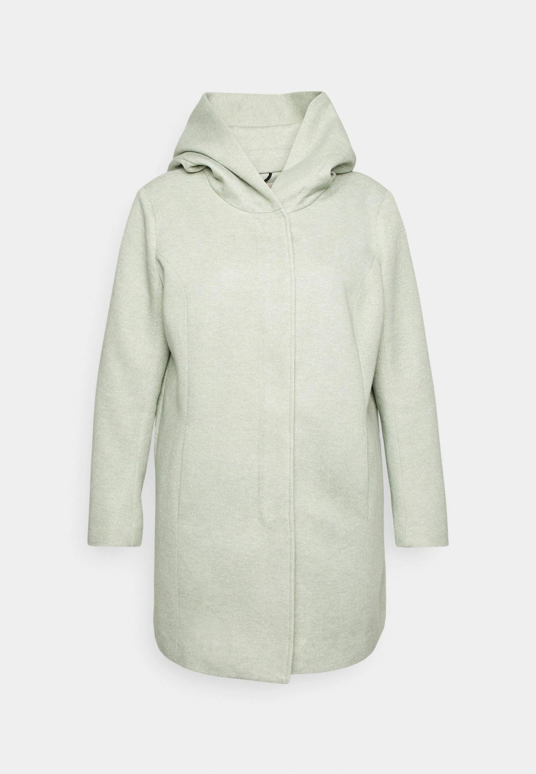 ONLY CARMAKOMA Carsedona Light Coat - Halflange Jas - Light Green 8 ONLY CARMAKOMA Carsedona Light Coat - Halflange Jas - Light Green - Afbeelding 6