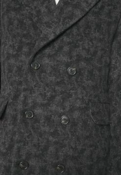 J.Lindeberg Duggie Double Breasted Coat - Mantel - Black Melange -ONLY shop aaac55a1308e434ca06bc09a95a5c754