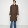 Les Deux Michael Herringbone Coat - Mantel - Coffee Brown/Walnut -ONLY shop ac0afcbd940447e89a702e948bdab8be