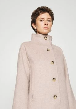 Selected Femme Slfvinni Coat - Mantel - Sandshell Melange -ONLY shop add5ece4452549cbb4bd73d50875cbfd