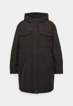 Vero Moda Curve Vmshilasofie Coat - Mantel - Black