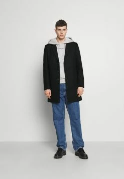 Jack & Jones Jjemoulder Coat - Mantel - Dark Grey -ONLY shop aef41e8ed69f427591a764431244ad49