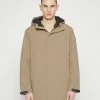 Les Deux Nigel Coat - Regenjas - Walnut -ONLY shop af3cd60d8e5e4d97b3f57d8aa8012ee7