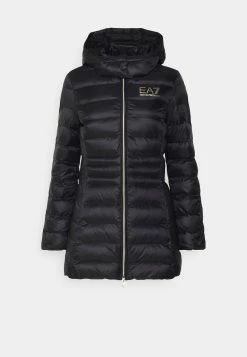 EA7 Emporio Armani Caban Coat - Winterjas - Black -ONLY shop b1140bcd9eb5455984f32d52eaeea4f0