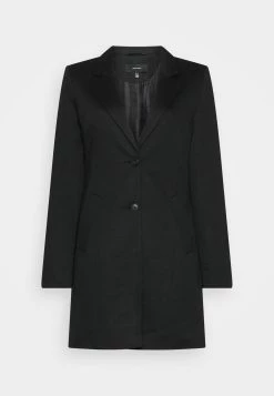 Vero Moda Vmverodonacallie Coat- Halflange Jas - Black