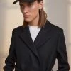 Filippa K Kaya Coat - Mantel - Black -ONLY shop b19715ec66ea4a40b158dce44b1d7a80