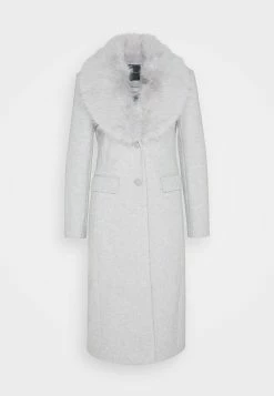 Forever New Amber Collar Coat - Mantel - Grey Marle -ONLY shop b30167b3be9b4500877c2d3a7f3d73c7