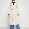 DKNY Lapel Trench Coat - Trenchcoat - Almond Creme -ONLY shop b3706afceac041a5a84cb4b0aeeda682