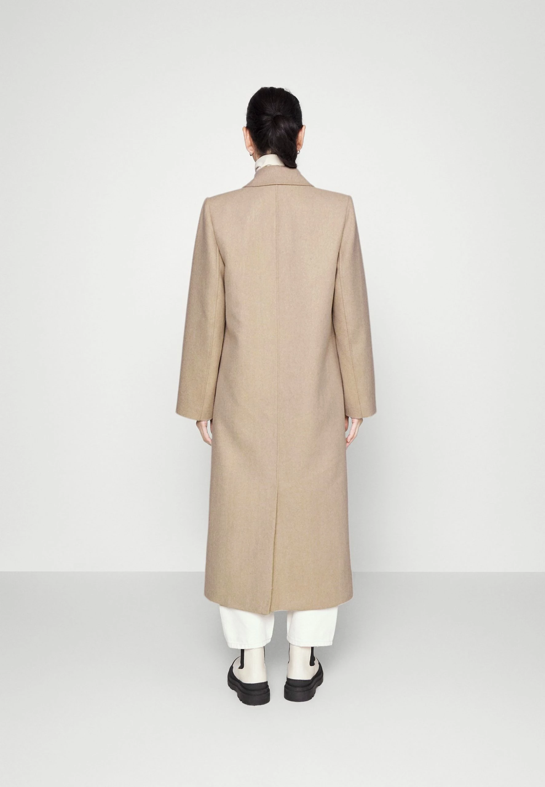 Gestuz Malene Coat - Mantel - Beige 5 Gestuz Malene Coat - Mantel - Beige - Afbeelding 3