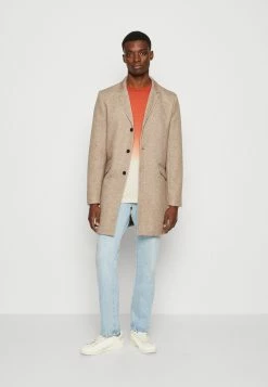 Only & Sons Onsjulian King Coat - Mantel - Walnut -ONLY shop b3d88bae923541f2a304e21ffb3e1e1f