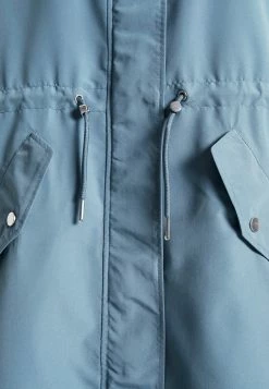 Vero Moda Tall Vmeverly Coat - Parka - China Blue -ONLY shop b3fa2bfe75764841adc389528821f592