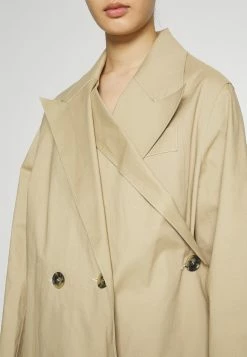 Wood Wood Dominique Wrap Coat - Trenchcoat - Beige 11 Wood Wood Dominique Wrap Coat - Trenchcoat - Beige -ONLY shop b6149dc11102404585f0801d1cc07851
