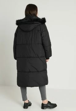 Ladies Oversize Coat - Winterjas - Black/Black -ONLY shop b7910e65ccd04c53ab8cc00c5f43164c