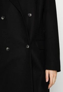 Designers Remix Milano Double Coat - Mantel - Black -ONLY shop b956910b06d244a8a50a66bb5f3afc8d