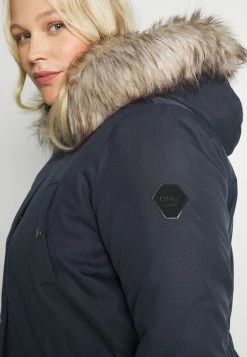ONLY CARMAKOMA Carirena Coat - Winterjas - India Ink -ONLY shop b9626bef5be042259f1ea7fe3ef0ea06