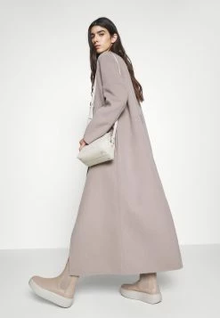 Calvin Klein Maxi Coat - Mantel - Cinder -ONLY shop bcf273200a1245ac8f5f22214ba78d8c