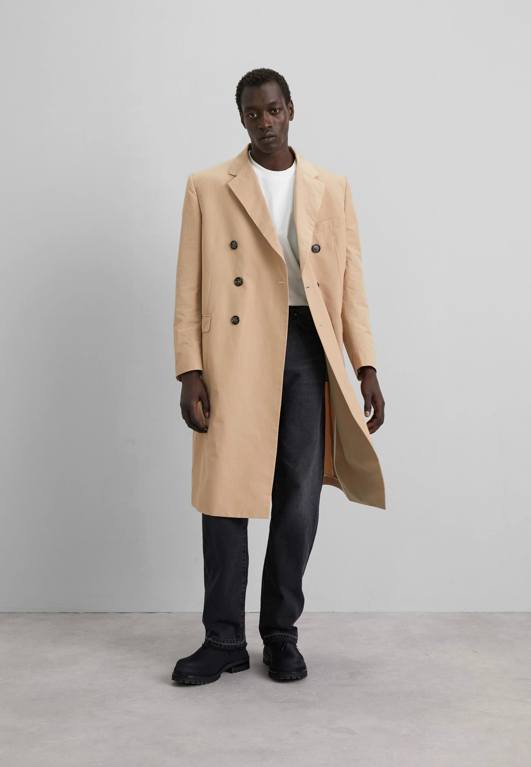 424 Cappotto Uomo Mens Coat - Mantel - Beige 3 424 Cappotto Uomo Mens Coat - Mantel - Beige