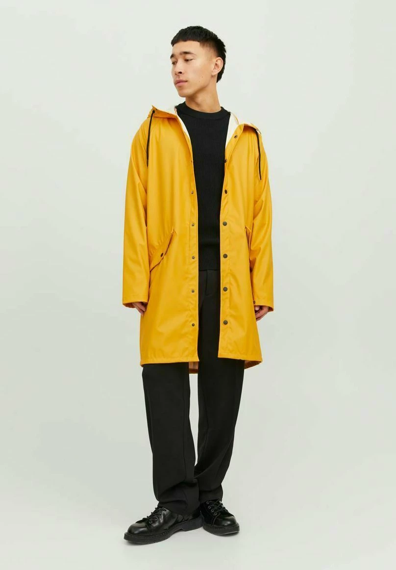 Jack & Jones Jjeurban Rain Coat - Parka - Honey Gold 4 Jack & Jones Jjeurban Rain Coat - Parka - Honey Gold - Afbeelding 2