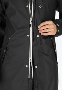 Väderöarna Coat - Regenjas - Black -ONLY shop becf9fa79da84f9b9ba444dd3258b34c