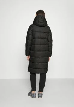 ONLY MATERNITY Olmcammie Long Quilted Coat - Winterjas - Black -ONLY shop bef9a288af3346ffa60f16e82dad9a4b