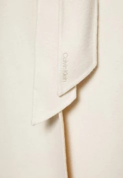 Calvin Klein Double Faced Oversized Wrap Coat - Mantel - Seedpearl/White Clay -ONLY shop c03d5a595b0f46aba73b8f026b960056