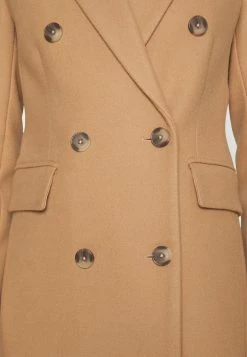 Forever New Mila Longline Button Coat - Mantel - Camel -ONLY shop c25cb6a9da8a440d992c9a61e44d9397
