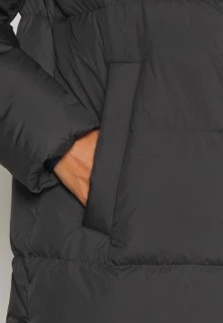 Marc O'Polo Coat Filled Fixed Hood Welt Pockets Side Slits With Press Buttons - Donsjas - Black -ONLY shop c34f0a1c1d0c41fe8d4fd68f8f3ae6f0