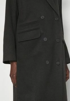 Materiel Maxi Coat Slits - Mantel - Deep Brown -ONLY shop c5f629e0fc0743f39f4c8a06f03b002e