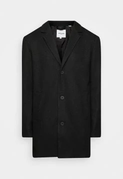 Jack & Jones Jjtoby Coat - Halflange Jas - Black -ONLY shop c74742ba24534557b1b0bd70725c186f