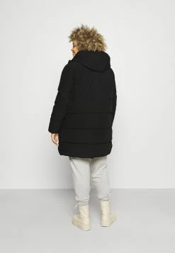 ONLY CARMAKOMA Cardolly Long Puffer Coat Cc Otw - Winterjas - Black -ONLY shop c8a13efcbc774816a5873fa58773c669