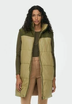 ONLY Weste Wendbare Lange - Bodywarmer - Trench Coat -ONLY shop ca7aed3deb21453d99b4ed63734e2cbb