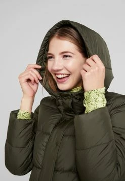 ONLY Onlcammie Long Quilted Coat - Winterjas - Forest Night -ONLY shop ca7dcf75cd5941b09a8143d2cbc2e176