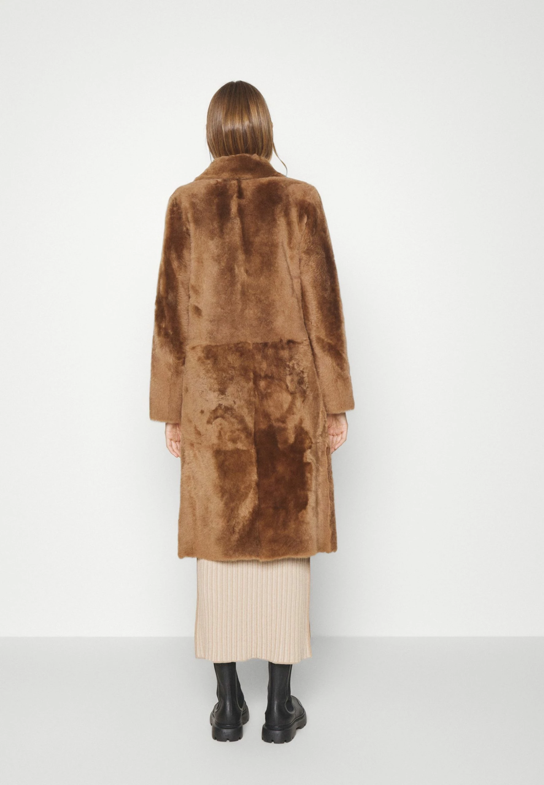 Rue Reversalble Coat - Mantel - Honey Silky 6 Rue Reversalble Coat - Mantel - Honey Silky - Afbeelding 4