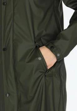 Väderöarna Long Coat - Parka - Olive Black -ONLY shop cab4810c3a154010b7410c202da2a5e6