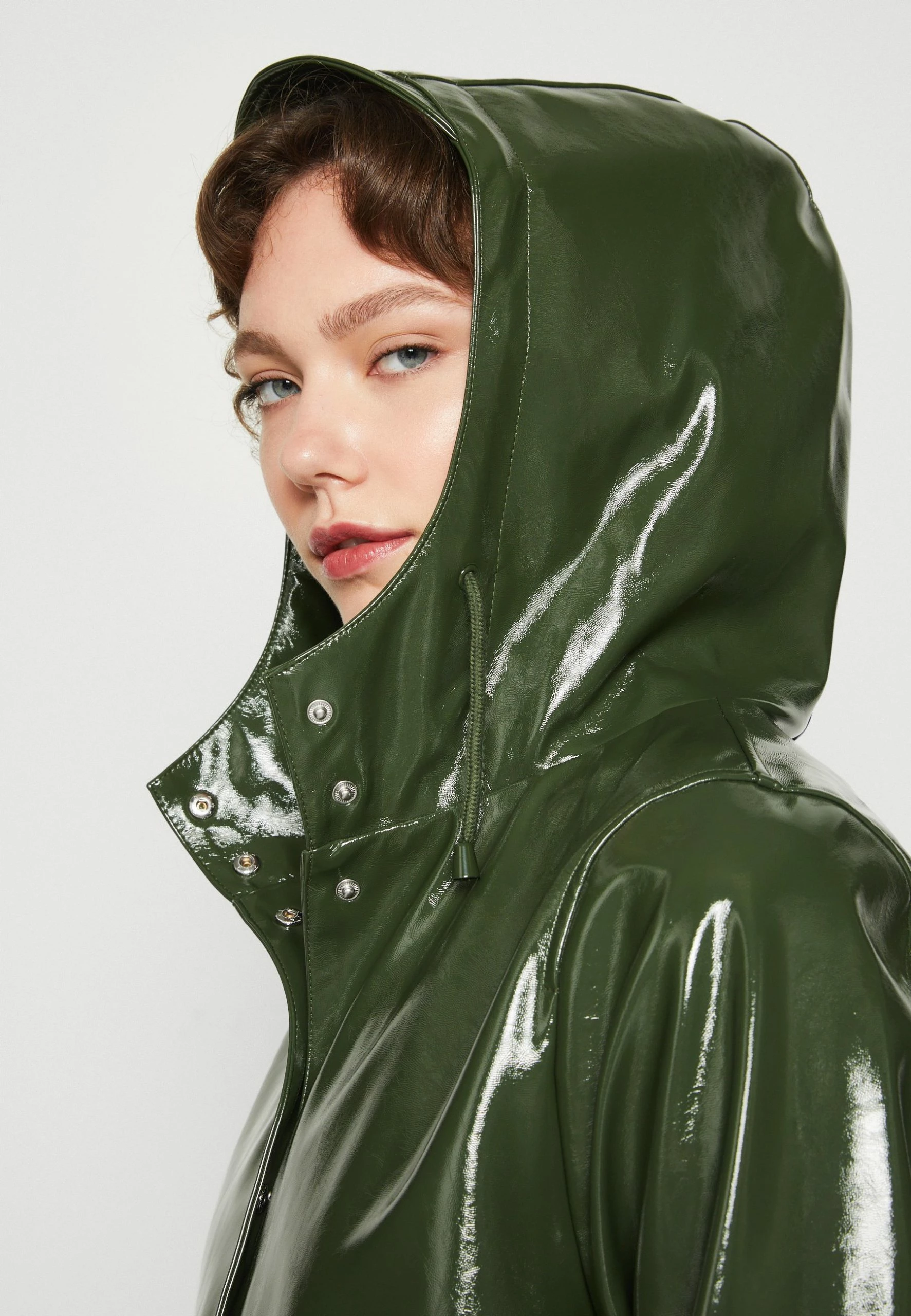 Noisy May Nmsky A Line Coat - Regenjas - Kombu Green 6 Noisy May Nmsky A Line Coat - Regenjas - Kombu Green - Afbeelding 4