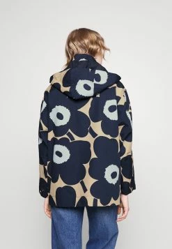 Marimekko Magna Unikko Coat - Parka - Dark Blue, Light Yellow 11 Marimekko Magna Unikko Coat - Parka - Dark Blue, Light Yellow -ONLY shop ccc2842860a44dc6a4197aeb7e379c08
