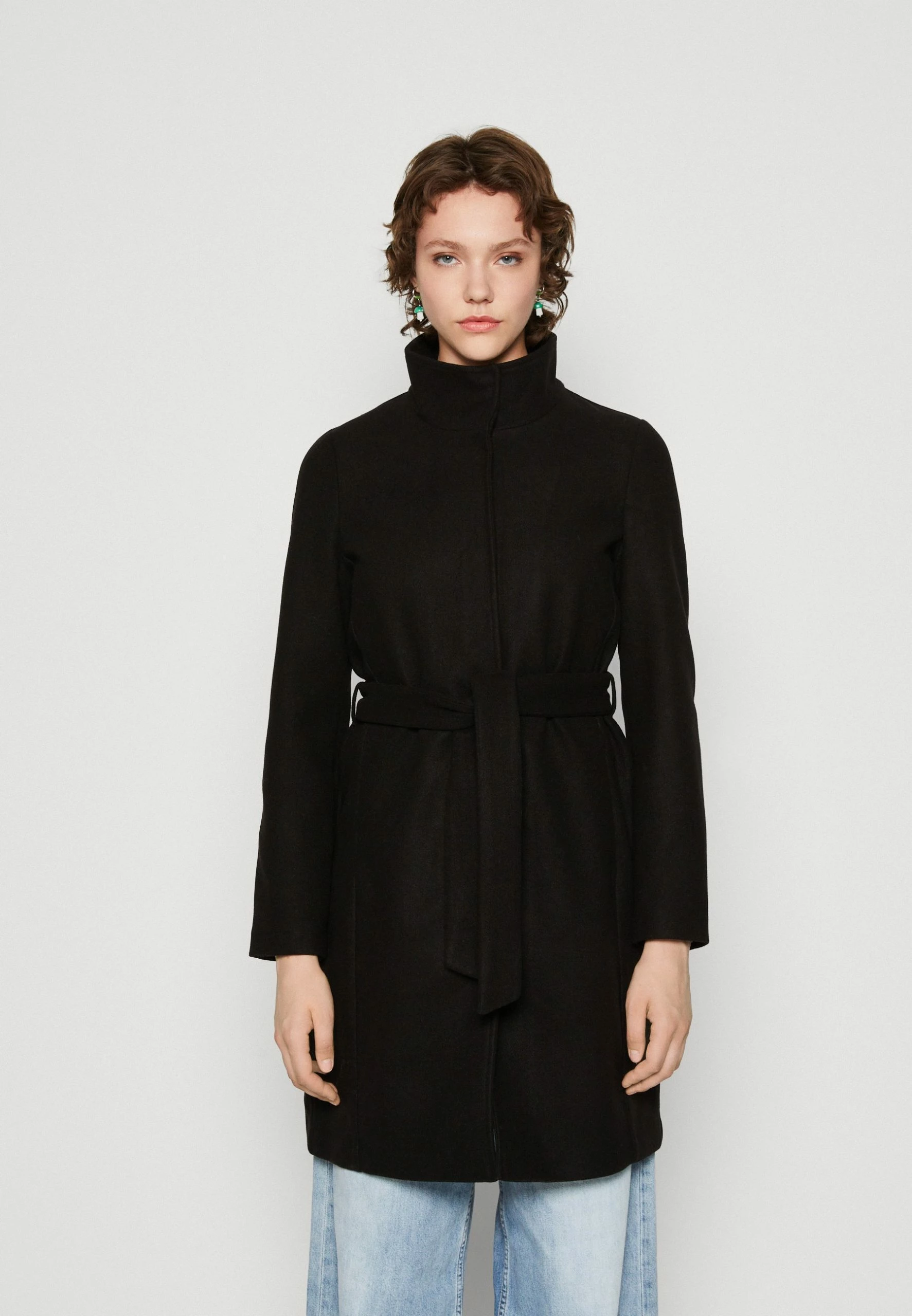Vero Moda Vmpopally Coat - Mantel - Black 3 Vero Moda Vmpopally Coat - Mantel - Black