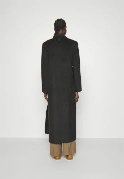 Materiel Maxi Coat Slits - Mantel - Deep Brown -ONLY shop cd6ee69c06a740e0b4a27ec91b1b1528