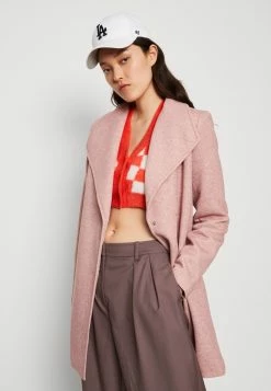 Vero Moda Vmverodonavivian Coat - Halflange Jas - Nostalgia Rose/Melange -ONLY shop cd79c57d609b42bfb42ec013b524fbb5