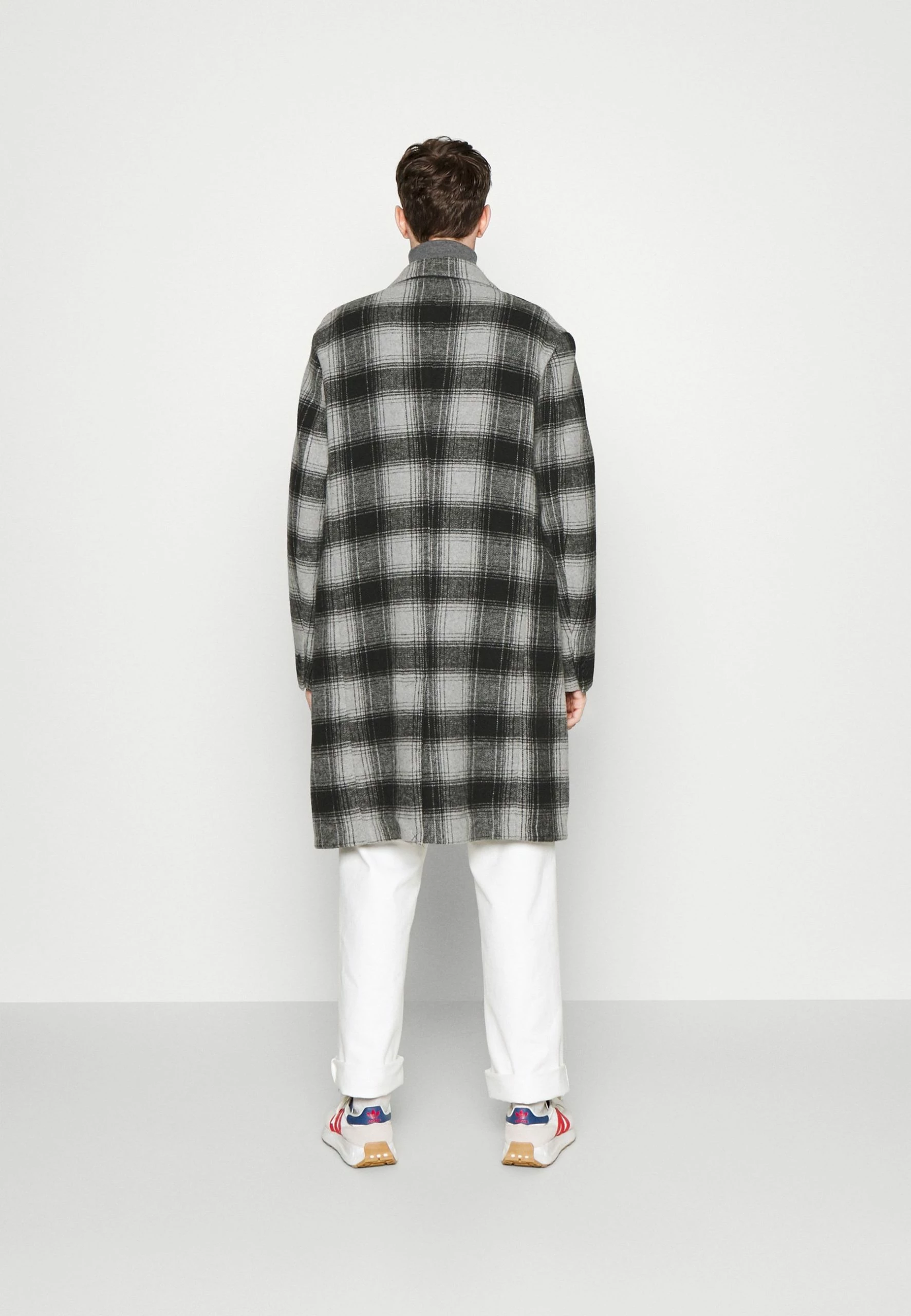 Selected Homme Slhspyrowool Coat - Mantel - Grey 5 Selected Homme Slhspyrowool Coat - Mantel - Grey - Afbeelding 3