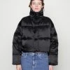 Calvin Klein Shine Puffer Down Coat - Gewatteerde Jas - Black -ONLY shop cea400c8cb1e42b6bc99c3c1ac2f4eb4