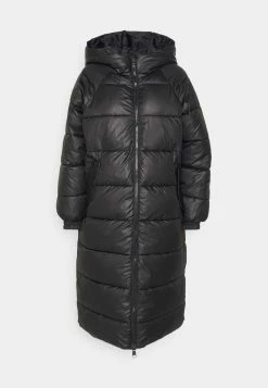 Vero Moda Petite Vmwillow Long Coat- Winterjas - Black -ONLY shop cf1cbc773de14b2b80b6da7bbd78ee7a