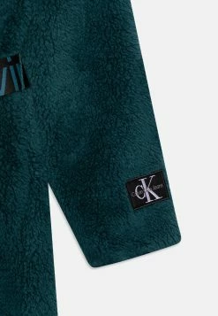 Calvin Klein Jeans Logo Belt Teddy Coat - Winterjas - Atlantic Deep -ONLY shop cfd2409ed49b4c6c8ef7a0b087cd25c3